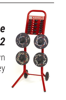 Hunter Engineering Trolley for Flange Plate Storage