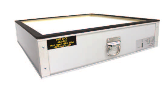 Pro Spot Mini Pleat HEPA Filter, part number 82-4311