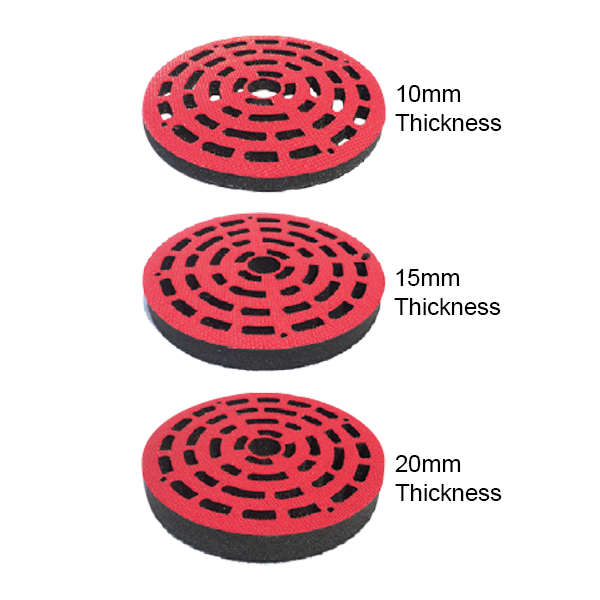 Pro Spot 6" Disc Interface Pads — 15mm